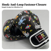 Thickened Padding Child S Boxing Gloves Shock Absorbing children's Punching Gloves Hook-and-Loop Fastener Wrist Support for Beginners