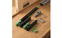 Sliding Door Hanger Wheel Kit Heavy-Duty Sliding Door Hardware Assembly Ball Bearing