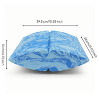 Marbled Exercise Block with Curved Underside Stable Pilates Balance Block Lightweight Foam Balance Coach Supportive for Stretching