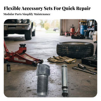 Horizontal Lifting Device Oil Pump Parts Lifting Device Pump Cylinder Plunger Assembly for Mechanics, DIYers, Garage, Workshop