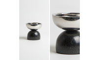 Marble Candle Holder Compact Sculptural Candle Holder Decorative Decor for Table Styling