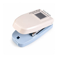 Stamp Punch Decorative Paper Punch with Close Mechanism-Hand Use Stamp Cutting Tool for Scrapbooking, Journaling