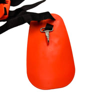Lawn Mower Double Shoulder Strap, Yellow Tablet Style