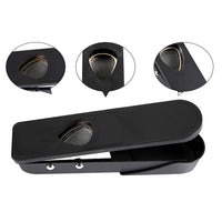 Guitar Pick Cutter and Making Kit with Hole Punch, 25 Pick Strips, and Pick Holder