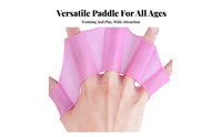Webbed Swimming Gloves High Frog Hand Paddles Improves Form Silicone Swimming Hand Webs for Beginners, Triathletes