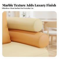 Modern Design Loveseat and Table Combination Comfortable Cushioning Sofa and Chair Set Long-Lasting Construction Commercial Furniture Easy to Clean Surface for Business Owners, Restaurant Managers, Interior Designers, Dessert Shop, Lounge Area