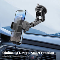 Suction Holder Car Ph Single Mount 360° Rotation Dashboard Ph Single Holder Mobile Accessory Stable Hold Universal Compatibility