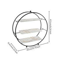 3-Tier Cake Stand Space-Saving 3 Tier Cake Stand Reusable Round Dessert Display Rack for Afternoon Tea