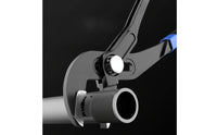Quick-Adjust Plumbing Pliers with Push Button Adjustment Adjustable Plumbing Pliers Heavy-Duty Tools Soft Grip for Plumbers, DIYers, Plumbing, Pipe Repair