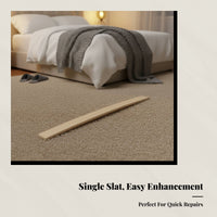 Rib Frame Wooden Slat, Arched Bed Board, Noise-Reducing, Straight Support, DIY Accessory