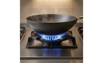 Gas Cooktop Flame Shield High-Temperature-Resistant Flame Concentrator Collar Cast Iron Cooktop Collar Ribbed Support Tabs