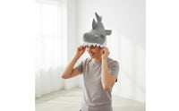 Soft Shark Hat 3D Sea Animal Headwear Head Hat Unisex Novelty Headwear for Adults, Kids, Halloween, Stage Performance