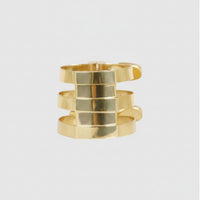 Alto Sax Instrument Mouth Component Ligature Gold-Colored Alto Saxophone Ligature Compact for Concerts