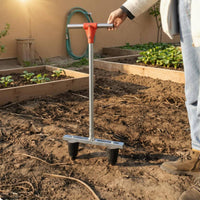 Labor-Saving Vegetable Planting Tool Easy to Use Seedling Transplant Tool Long-Lasting Soil Hole Puncher Lightweight for Farmers, Gardeners, Greenhouse, Farm