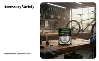 Cycle Wire and Housing Set Stainless Steel Wire S Derailleur and Brake Wire Set DIY Easy-to-Use Effortless Change Ing