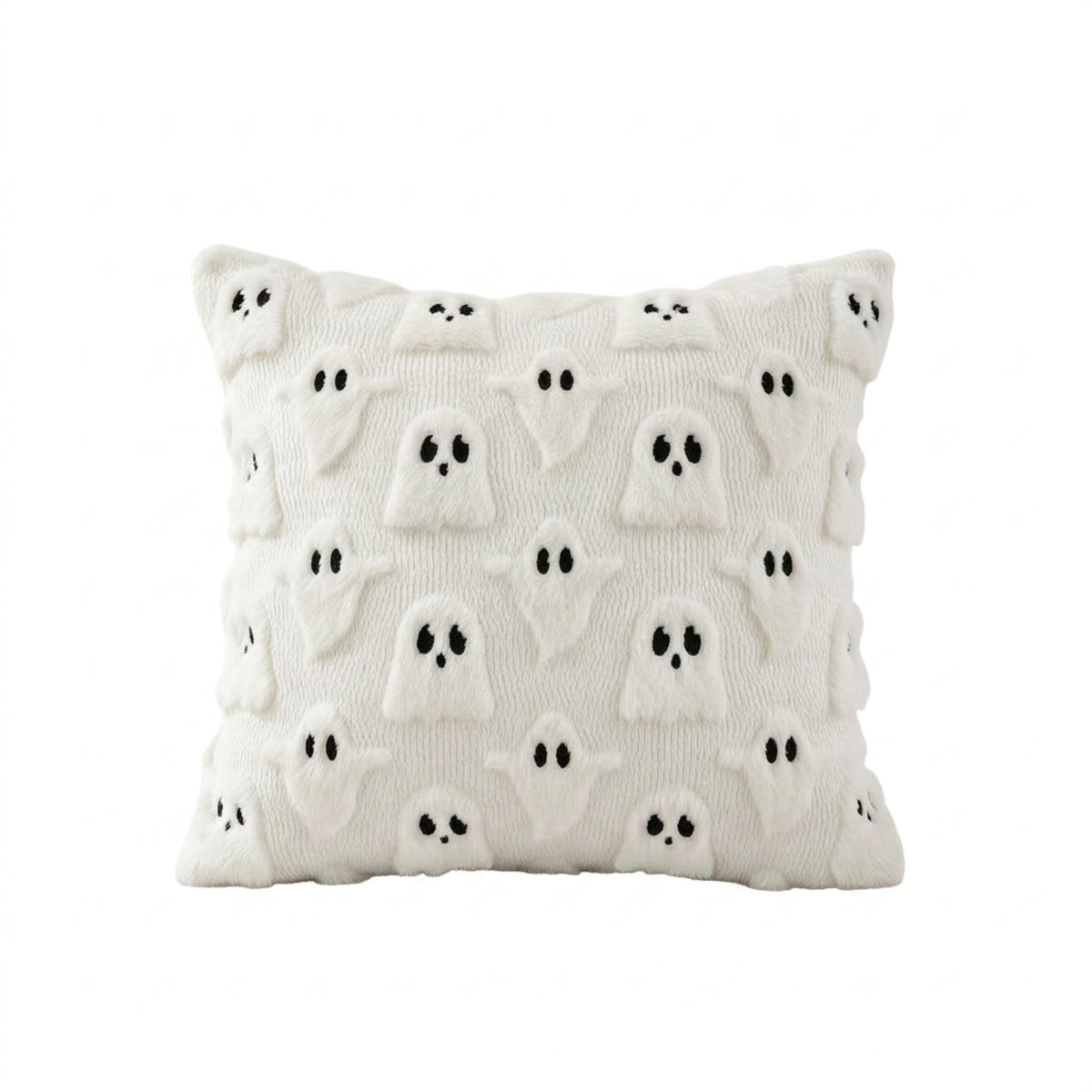 Throw Pillow Cover Embroidered Decorative Pillow Cover Pillowcase Square Vibrant for Sofa, Living Room