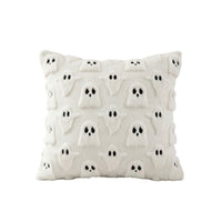 Throw Pillow Cover Embroidered Decorative Pillow Cover Pillowcase Square Vibrant for Sofa, Living Room