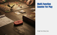 2-Digit Life Counter Three-Dimensional Printed Manual Score Counter Small Design Portable for Hobbyists