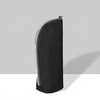 Travel Bag for Essential Travel Accessories, Insulated Bottle Bag with Aluminum Foil Lining for Baby Feeding, Textured Material Thermal Bag