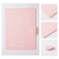 Writing Board with Silicone Support Ergonomic Desk Posture Assistant with Support Adjustable Height Desktop Writing Board for Kids, Homework, Study