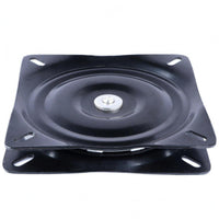 Boat Seat Swivel Plate 360-Degree Rotation Swivel Seat Base Marine Hardware Aluminum Alloy Slotted Mounting Holes