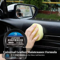 Restores & Rejenates Car Interior Restorer Paste Prevents Cracking & Fading Leather and Plastic Renewal Cream Non-Greasy Formula