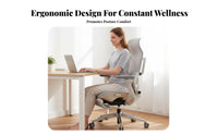 Ergonomic Computer Recliner adaptive support rotate Seat Height Adjustable Desk Chair for Remote Workers, Students, Study Room, Gaming Setup