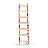Colorful Bird Ladder Safe Hanging Bird Toy Interactive Climbing Ladder Bright for Pet Birds