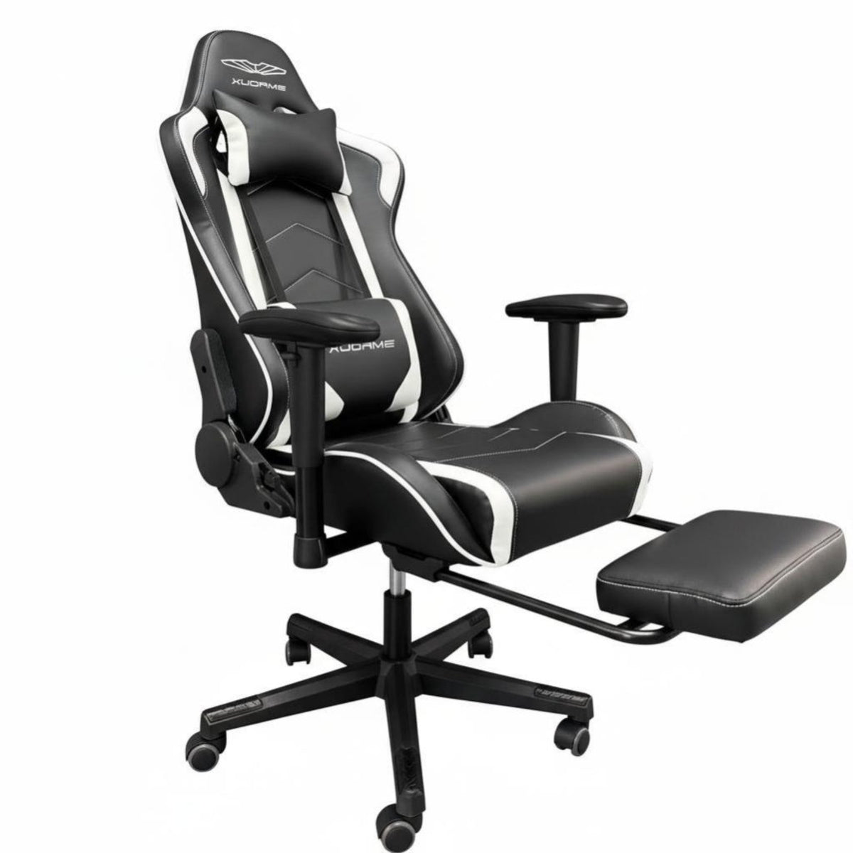 Reclinable spinerest Reclining Highspine Chair Adjustable Height Ergonomic Chair with Footrest robustDuty Base Gaming Seat Lumbar Support Pillow for Students, Home Users, Remote Workers, Dormitory, Study, Game Room, Bedroom