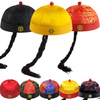 Ancient Chinese Landlord Hat Costume for Kids