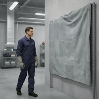 Spatter Resistant Split Leather Soldering Blanket Heavy-Duty Leather Soldering Blanket for Workshops