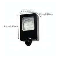 Long Battery Life Waterproof LED Cycle Warning Light Multiple Modes Laser Cycle Tail Lamp Ultra Bright USB Rechargeable Bike Rear Lamp Strobe for Night Riders, Cyclists