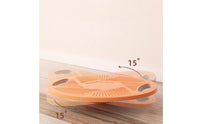 Upper-Body Press Balance Board Versatile Core Training Rotating Disc Degree Rotation Stability Disc for Physical Therapy
