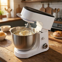High-Performance Stand Mixer with Stainless Steel Bowl Easy to Clean Stand Mixer Versatile Heavy Duty for Kitchen