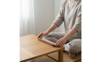 Wooden Aromatic Stick Holder Zen Design Walnut Wood Ash Catcher Multi-Size Holes