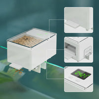 Automatic Aquatic Feeder Battery Powered Timed Aquatic Feeder Easy Setup
