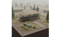 Handmade Gift 1:72 Scale Stilt House Model Natural Wood Material Southeast Asian Pavilion Assembly Kit Educational DIY Wooden House Model Customizable Surface for Hobbyists