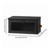 Dust-Proof 3D Printer Filament Storage Bag Space-Saving Foldable Filament Organizer Universal Compatibility Dustproof Spool Storage Box for Workshop, Home Office