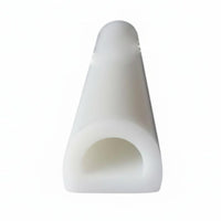D Shaped Silicone Strip Dust Resistant Hollow Silicone Seal Sound Reduction D Shape Weather Sealing for Factory