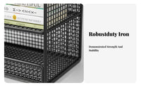 Multitier Book Rack Large Capacity Multi-Tier Book Rack Easy Assembly