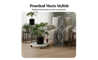 Floor-Standing Multi-Tier Plant Stand Minimalist and design four-tier Rolling stand with casters bloom Pot Holder Space-Saving for Gardeners, Apartment Dwellers, homeowners, Balcony, Living Room, Sunroom, Office