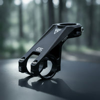 65 Degree Stem Aluminum Alloy Stem with Split Clamp CNC Machined Component for Mountain Bikers, Cyclists