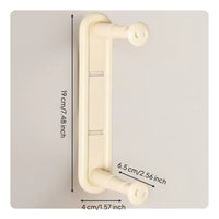 Clothes Hanger Storage holder space-Saving Wall Mounted Hanger Holder Extendable Design for Washroom
