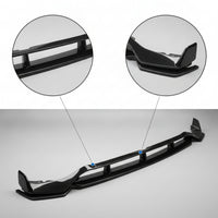 Front Bumper Lip Splitter Glossy Black Car Body Kit Anti-Scratch