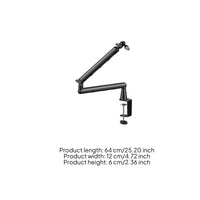 Microphone Stand Arm Heavy Duty Microphone Arm Desk Mount Sturdy Mic Stand for Gaming Content Creators
