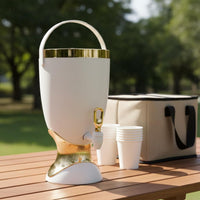 Milk Tea Insulation Container Portable Insulated Beverage Dispenser Thermal Drink Dispenser Easy to Clean Hot Cold Drink Server