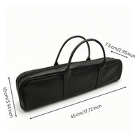 Flutes Case Sheltering Flutes Carrying Case Sturdy for Flutists, Students, Travel, Rehearsals
