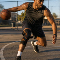 Adjustable Compression Knee Brace for Sports and Outdoor Activities