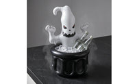 Leak-Proof PVC Ghost Ice Bucket Lightweight Ghost Ice Bucket Black and White Halloween Drink Cooler Easy to Inflate