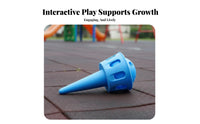 Sensory Integration Training Handheld Toss and Retrieve Toy Hand-Eye Coordination Development Toss and Retrieve Ball Toy Parent-Child